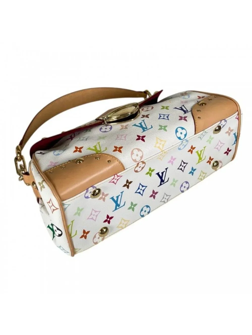 Louis Vuitton Shoulder Bag Beverly MM Multicolor Gold